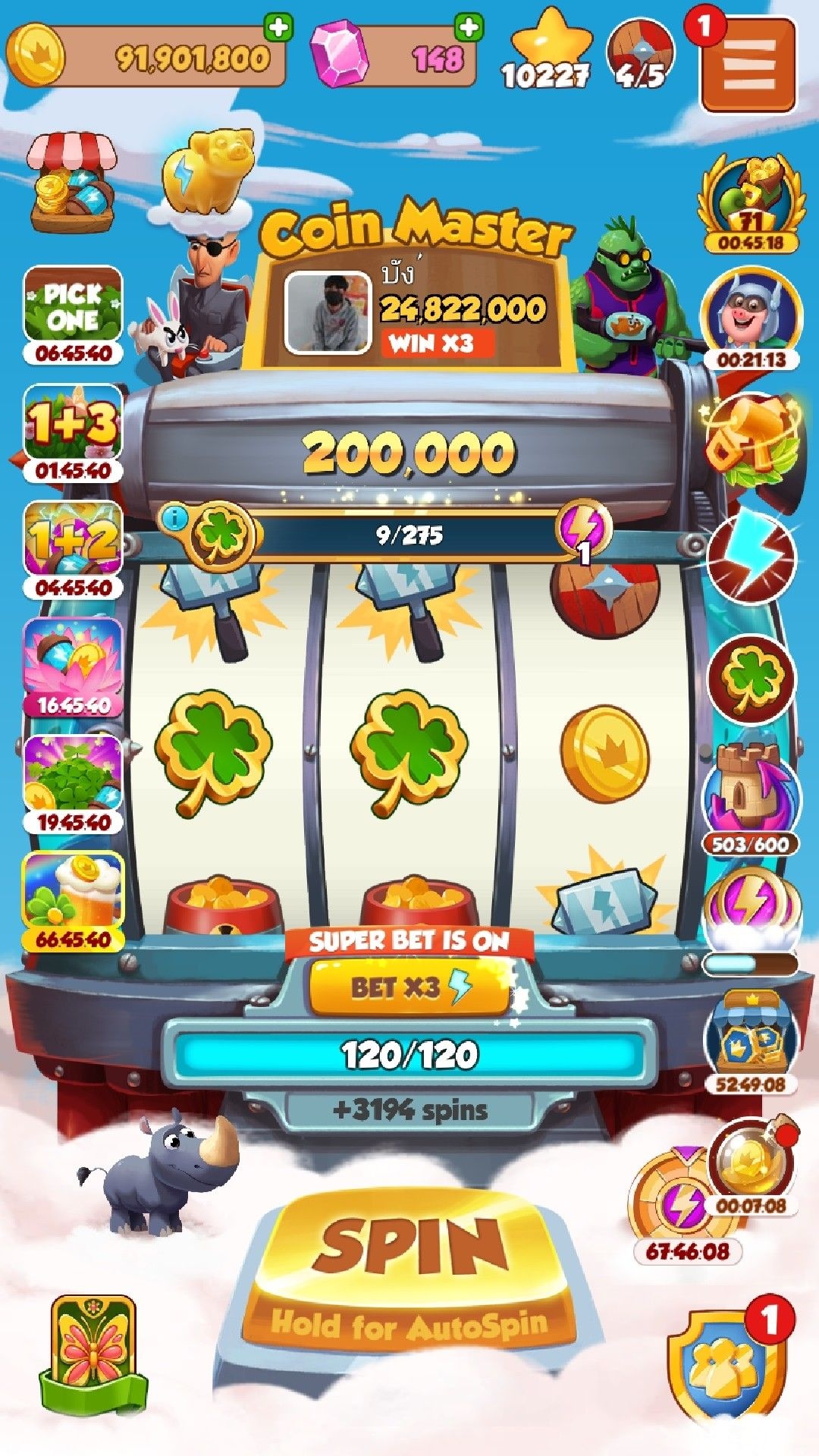 Instaslots Casino game