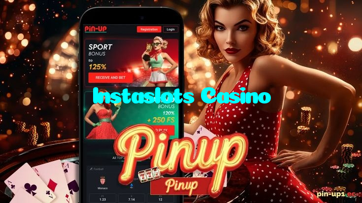 Instaslots Casino casino presented on mobile device in Pakistan with slots and live games
